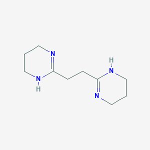 2-[2-(1,4,5,6-Tetrahydropyrimidin-2-yl)ethyl]-1,4,5,6-tetrahydropyrimidine