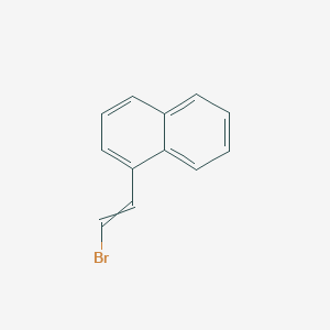 molecular formula C12H9Br B14432003 1-(2-Bromoethenyl)naphthalene CAS No. 77150-88-0