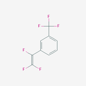 molecular formula C9H4F6 B14432009 1-(Trifluoroethenyl)-3-(trifluoromethyl)benzene CAS No. 82907-02-6