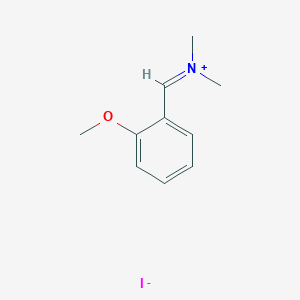 (2-Methoxyphenyl)-N,N-dimethylmethaniminium iodide