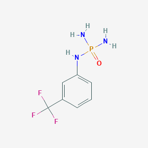 N-[3-(Trifluoromethyl)phenyl]phosphoric triamide