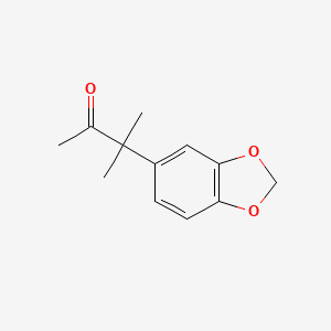 3-(2H-1,3-Benzodioxol-5-yl)-3-methylbutan-2-one