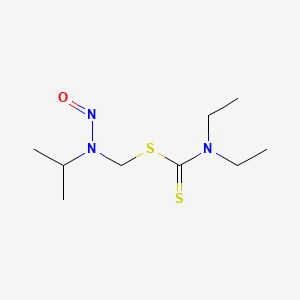 [Nitroso(propan-2-yl)amino]methyl diethylcarbamodithioate