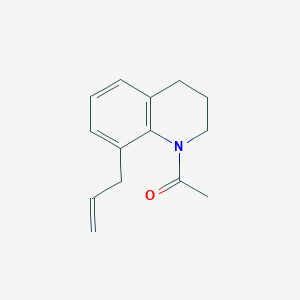 B1443209 1-Acetyl-8-allyl-1,2,3,4-tetrahydroquinoline CAS No. 1228552-36-0