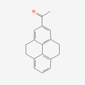 molecular formula C18H16O B14432092 2-Acetyl-4,5,9,10-tetrahydropyrene CAS No. 82799-67-5