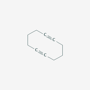 molecular formula C10H12 B14432098 1,6-Cyclodecadiyne CAS No. 83013-95-0