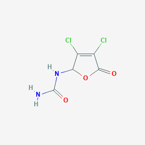 N-(3,4-Dichloro-5-oxo-2,5-dihydrofuran-2-yl)urea