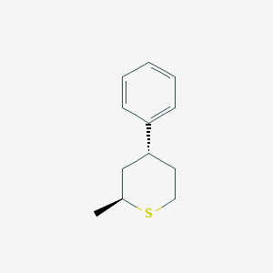 (2S,4R)-2-methyl-4-phenylthiane