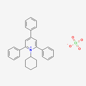 1-Cyclohexyl-2,4,6-triphenylpyridin-1-ium perchlorate