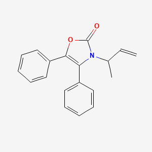 3-(But-3-en-2-yl)-4,5-diphenyl-1,3-oxazol-2(3H)-one