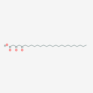 molecular formula C26H48O4 B14432473 3,5-Dioxohexacosanoic acid CAS No. 77787-85-0