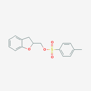B144325 2,3-Dihydro-1-benzofuran-2-ylmethyl 4-methylbenzenesulfonate CAS No. 94709-25-8