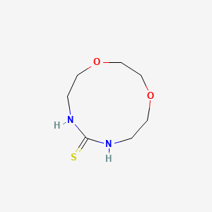 1,9-Dioxa-4,6-diazacycloundecane-5-thione