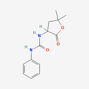 1-(5,5-Dimethyl-2-oxotetrahydro-3-furyl)-3-phenylurea