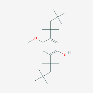 4-Methoxy-2,5-bis(2,4,4-trimethylpentan-2-yl)phenol