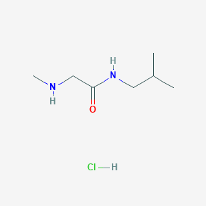 B1443324 N-Isobutyl-2-(methylamino)acetamide hydrochloride CAS No. 1220028-18-1