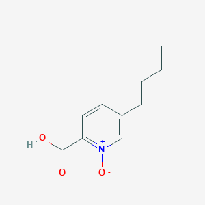 2-Pyridinecarboxylic acid, 5-butyl-, 1-oxide