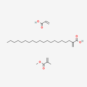 2-Methylideneicosanoic acid;methyl 2-methylprop-2-enoate;prop-2-enoic acid