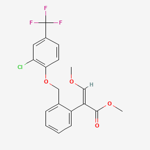 molecular formula C19H16ClF3O4 B1443345 氟芬氧菌素 CAS No. 918162-02-4