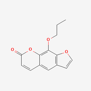 9-Propoxy-7H-furo[3,2-g][1]benzopyran-7-one