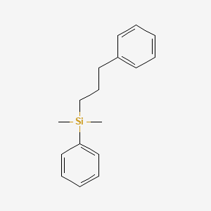 Silane, dimethylphenyl(3-phenylpropyl)-