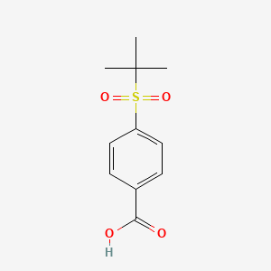 molecular formula C11H14O4S B1443350 4-(叔丁基磺酰基)苯甲酸 CAS No. 1346498-70-1