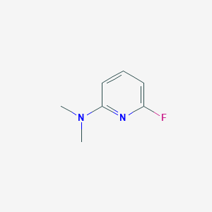 molecular formula C7H9FN2 B1443420 6-氟-N,N-二甲基吡啶-2-胺 CAS No. 909187-41-3