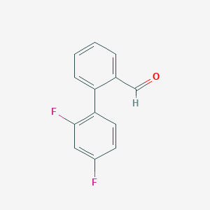 B1443423 2-(2,4-Difluorophenyl)benzaldehyde CAS No. 1183323-64-9