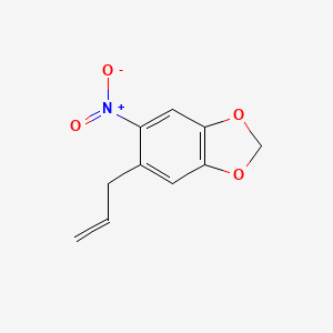 1,3-Benzodioxole, 5-nitro-6-(2-propenyl)-