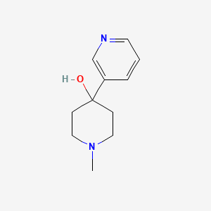 4-Piperidinol, 1-methyl-4-(3-pyridinyl)-