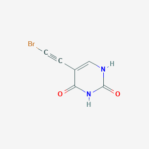 5-(Bromoethynyl)pyrimidine-2,4(1H,3H)-dione