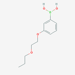 B1443437 [3-(2-Propoxyethoxy)phenyl]boronic acid CAS No. 279262-49-6