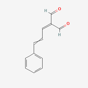 (3-Phenylprop-2-en-1-ylidene)propanedial