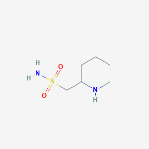molecular formula C6H14N2O2S B1443443 哌啶-2-基甲磺酰胺 CAS No. 1248110-90-8