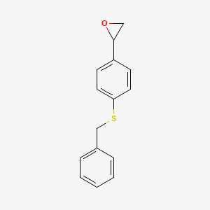 2-[4-(Benzylsulfanyl)phenyl]oxirane