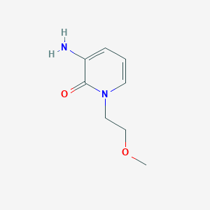 molecular formula C8H12N2O2 B1443446 3-氨基-1-(2-甲氧基乙基)吡啶-2(1H)-酮 CAS No. 1249057-53-1