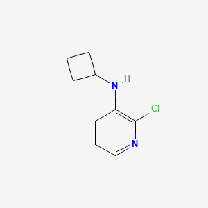 molecular formula C9H11ClN2 B1443462 2-氯-N-环丁基吡啶-3-胺 CAS No. 1248693-17-5