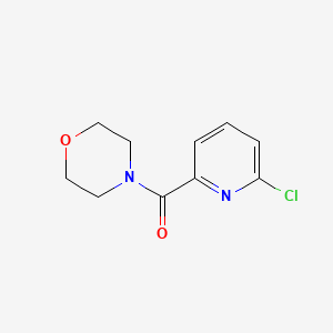 B1443470 4-[(6-Chloropyridin-2-yl)carbonyl]morpholine CAS No. 720693-08-3
