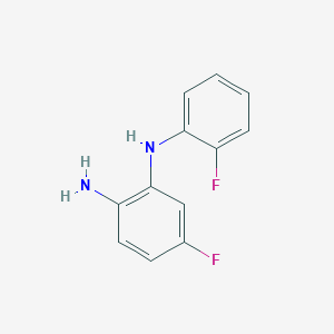 molecular formula C12H10F2N2 B1443473 5-氟-N1-(2-氟苯基)苯-1,2-二胺 CAS No. 1247120-24-6
