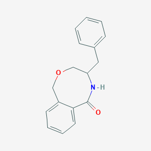 B1443517 4-Benzyl-4,5-dihydro-1H-benzo[f][1,4]oxazocin-6(3H)-one CAS No. 1333113-97-5