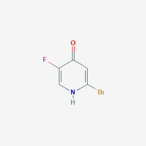 molecular formula C5H3BrFNO B1443521 2-溴-5-氟吡啶-4-醇 CAS No. 1196152-88-1