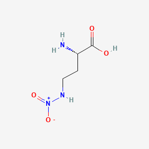 alpha-Amino-gamma-nitraminobutyrate