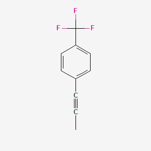 Benzene, 1-(1-propynyl)-4-(trifluoromethyl)-