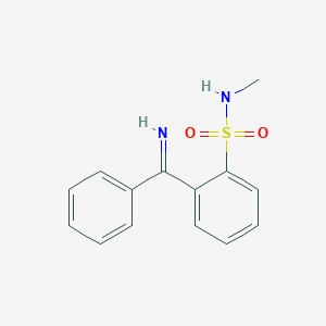 2-(imino(phenyl)methyl)-N-methylbenzenesulfonamide