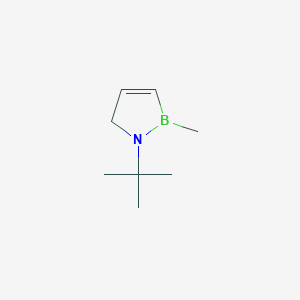 molecular formula C8H16BN B14435422 1-tert-Butyl-2-methyl-2,5-dihydro-1H-1,2-azaborole CAS No. 75355-33-8