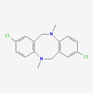 2,8-Dichloro-5,11-dimethyl-6,12-dihydrobenzo[c][1,5]benzodiazocine