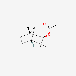 molecular formula C12H20O2 B14435740 beta-Fenchyl acetate, exo- CAS No. 76109-40-5