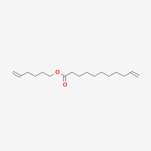 molecular formula C17H30O2 B14435741 10-Undecenoic acid, 5-hexenyl ester CAS No. 76293-70-4