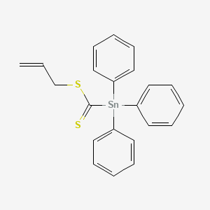 Prop-2-en-1-yl triphenylstannanecarbodithioate