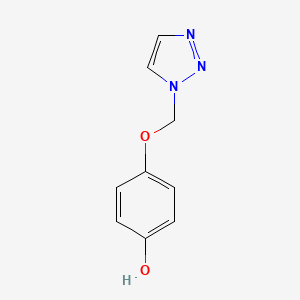 4-[(1H-1,2,3-triazol-1-yl)methoxy]phenol